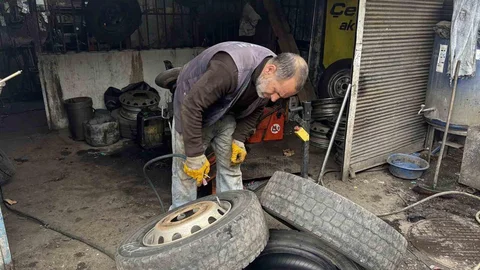 Bingöl'de Lastik Değişimi Gecikti