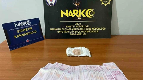 Ordu'da Uyuşturucu Operasyonu Gerçekleşti