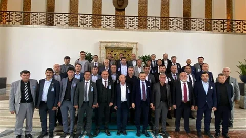 Gediz Muhtarları TBMM'de Ziyaret Gerçekleştirdi