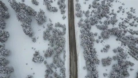 Kars'ta Bahar Ortasında Kış Manzarası