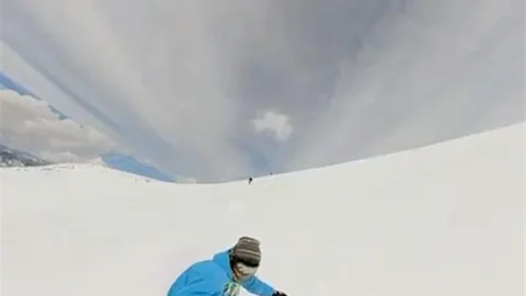 Giresun'da Nisan Ayında Snowboard Keyfi