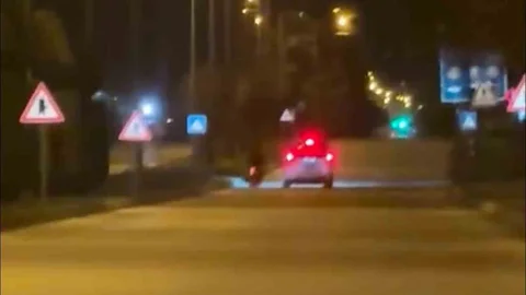 Bolu'da Plakasız Motosikletli Yakalandı