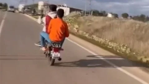 Kahramanmaraş'ta Motosikletli Sürücüye Ceza Kesildi