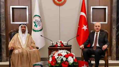 TBMM Başkanı Kurtulmuş, Arap Parlamenterle Görüştü
