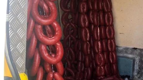 Kırşehir'de Kaçak Sucuk Operasyonu