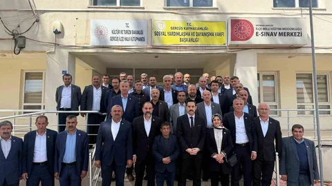 Gercüş'te Muhtarlar Kaymakam ile Buluştu