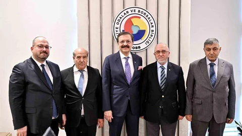 Elazığ'da Başkan Dumandağ ile Hisarcıklıoğlu Buluştu