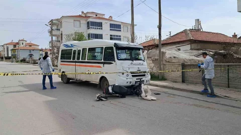 Karaman'da Minibüs Kazası