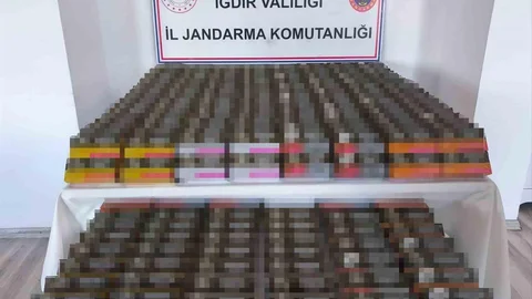 Iğdır'da Kaçak Sigara Operasyonu