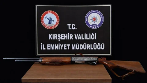 Kırşehir'de Ruhsatsız Silah Operasyonu