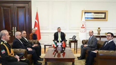 İran Büyükelçisi Çiftçi ile Görüştü