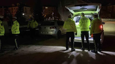 Bolu'da Abartı Egzozlu Araç Yakalandı