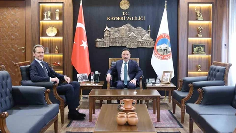 Belçika Büyükelçisi Kayseri'yi Ziyaret Etti