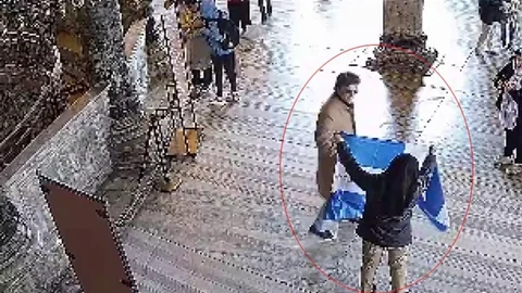 İstanbul Ayasofya'da Provokatif Eylem