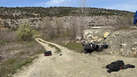 Bilecik'te Motosiklet Kazası Meydana Geldi