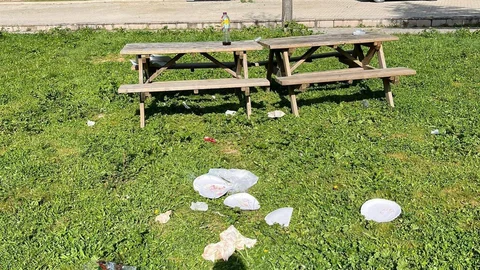 Bilecik'te Tarihi Alan Çöp Dolu