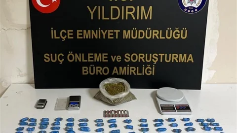 Bursa'da Uyuşturucu Operasyonu