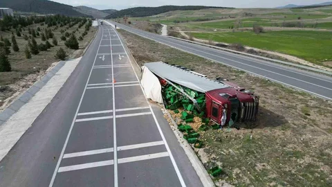 Afyonkarahisar'da Tır Kazası