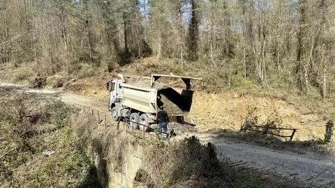 Ayancık'ta Heyelan Sonrası Çalışmalar Tamamlandı