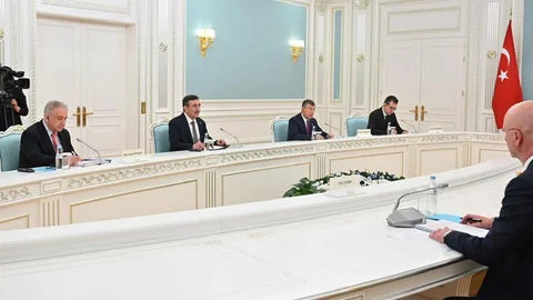 Cumhurbaşkanı Yardımcısı Yılmaz'ın Kazakistan Ziyareti