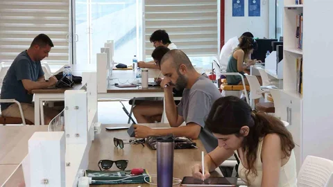 Muğla'da Kütüphanelere İlgi Artıyor