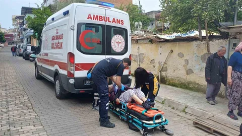 Aydın'da Düşen Yaşlı Kadın İçin Ekipler Seferber Oldu