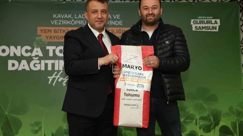 Samsun'da Üreticilere Destek Töreni Düzenlendi
