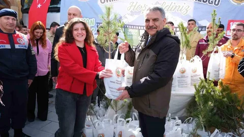 Yozgat’ta Fidan Dağıtımı Yapıldı