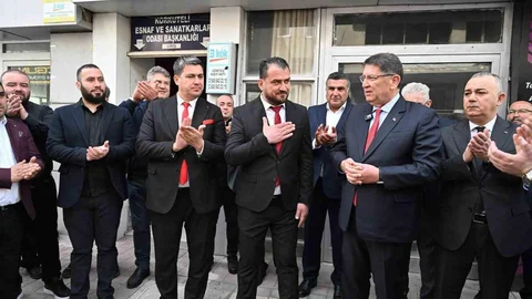 Başkan Dere Korkuteli ve Elmalı’da Ziyaretlerde Bulundu