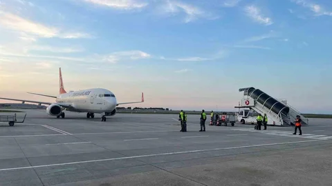 A Milli Kadın Futbol Takımı Sinop’ta Karşılandı