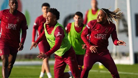 Galatasaray Gençlerbirliği Maçına Hazırlanıyor