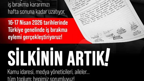 Türk Eğitim-Sen'den İş Bırakma Kararı Uzatıldı