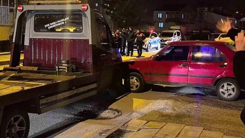 Erzurum'da Çalınan Otomobilin Kovalamacası