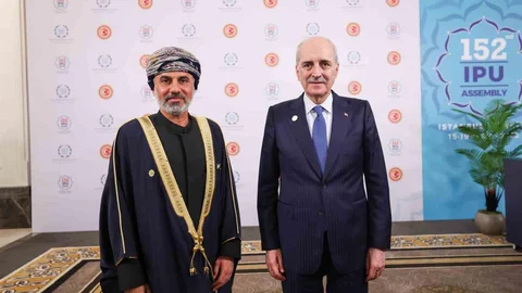 TBMM Başkanı Kurtulmuş, Umman ile Görüştü