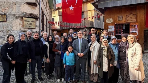 Apçağa Köyü'nde Turizm Toplantısı Yapıldı