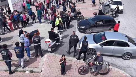 Gaziantep'te Dronlu Okul Denetimi