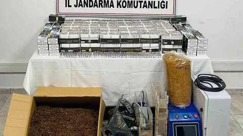 Kütahya'da Kaçak Tütün Operasyonu Gerçekleştirildi