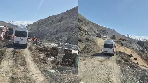 Hakkari-Van Yolunda Tek Şerit Ulaşım