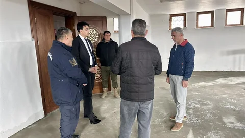 Günyurdu Köyü Camisi'nde Bakım Çalışmaları