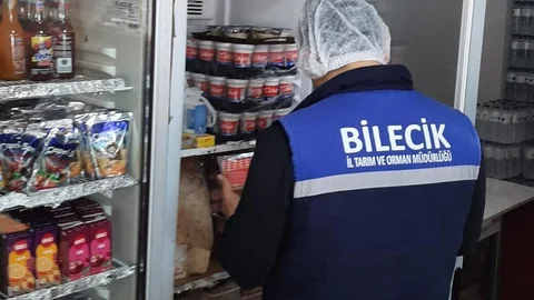 Bilecik'te Süt Ürünlerine Denetim Yapıldı