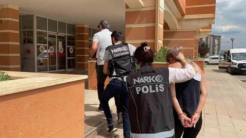 Motosikletle Uyuşturucu Yakalanması