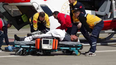 Samsun'da Kalp Krizi Kurtarıldı