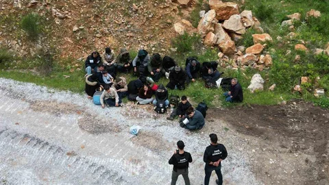 Bodrum'da Düzensiz Göçmen Yakalandı