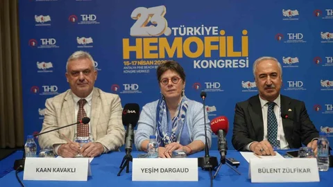 Antalya'da Hemofili Kongresi Başladı