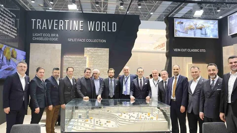 Denizli'de Doğal Taş İhracatı Artıyor