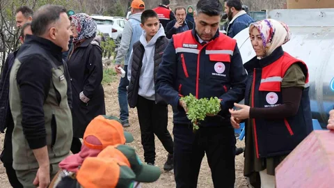 Dinar'da Kekik Yetiştiriciliği Projesi Devam Ediyor