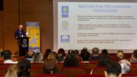 Manavgat'ta Mavi Bayrak Toplantısı Yapıldı