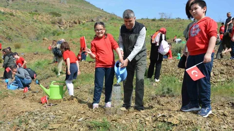 TBMM’nin 106. Yılında Fidan Dikimi Yapıldı