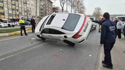 Tekirdağ'da Trafik Kazası: 1 Yaralı