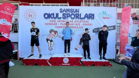 Bozdoğanlı Öğrenciden Atletizm Başarısı